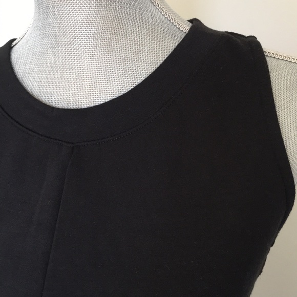 Old Navy Black Mod Structured Knit Dress, size Medium 🖤 - Picture 4 of 12
